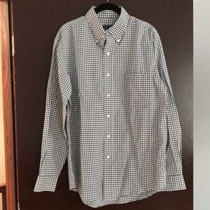 Blue plaid Jos. A Bank Men’s Shirt - Tailored Fit